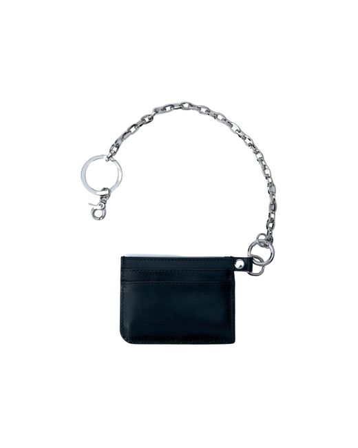 Vivienne Westwood White Chain Card Holder Wallet