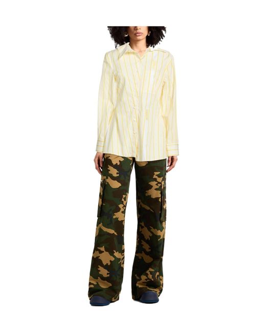 Jacquemus Natural Striped Shirts