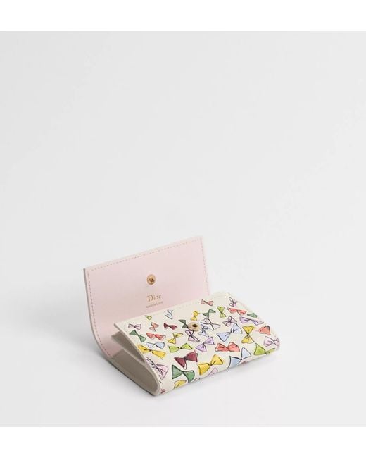 Dior White Iviera Glycine Wallet