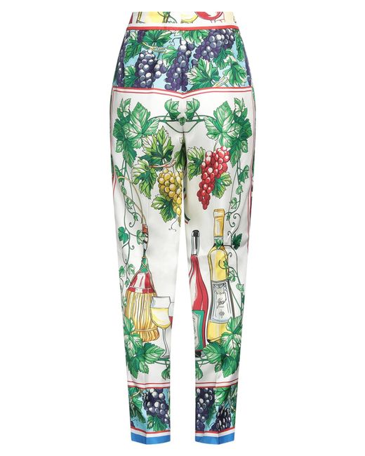 Dolce & Gabbana Green Casual Trouser
