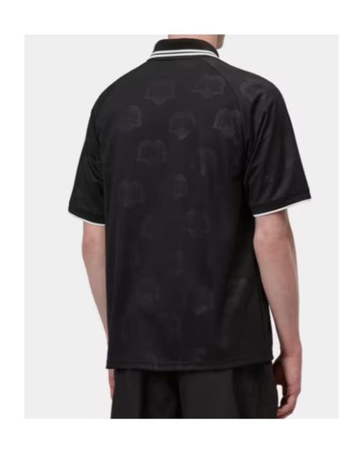Carhartt Black Wip Logo Monogram Polo Shirt for men