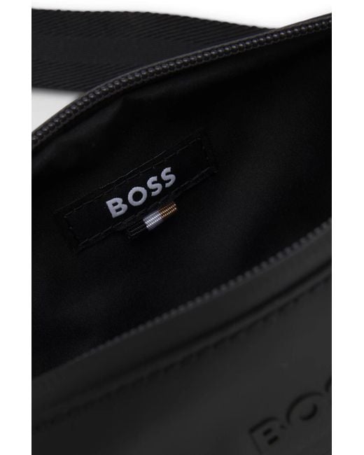 Boss Black Boss Zip Pocket Messenger Bag for men