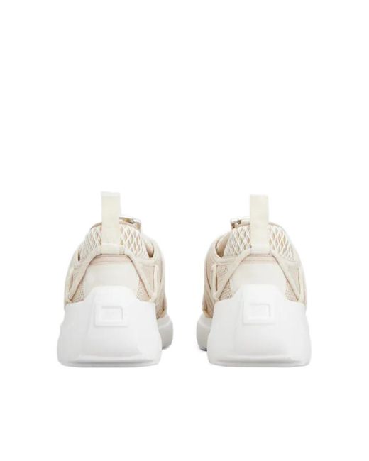 Roger Vivier White Viv' Zag Sneakers
