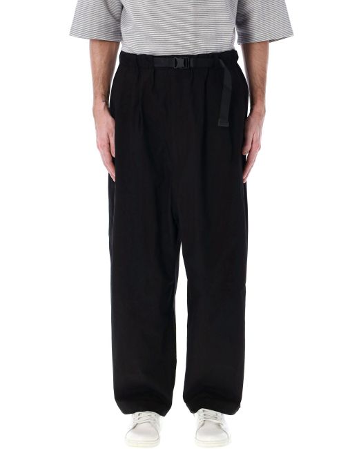 Comme des Garçons Black Drawstring Casual Pants for men