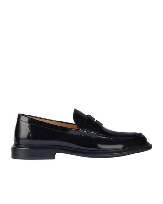 Givenchy Black Brushed Loafers for men
