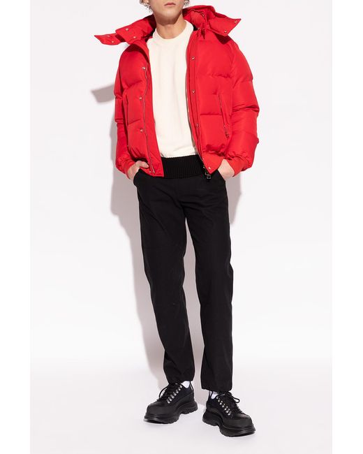 McQueen Black Tread Slick Sneakers for men