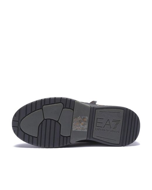 EA7 Black Ultimate Kombat High-Top Sneakers for men