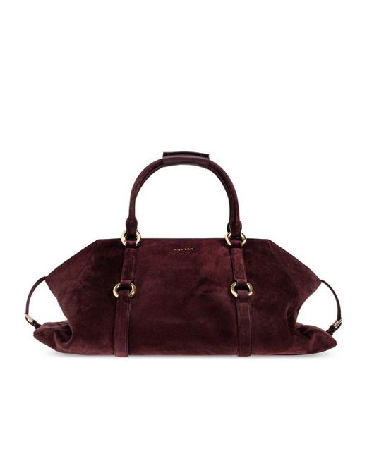 McQueen Purple Farringdon Maxi Tote Bag