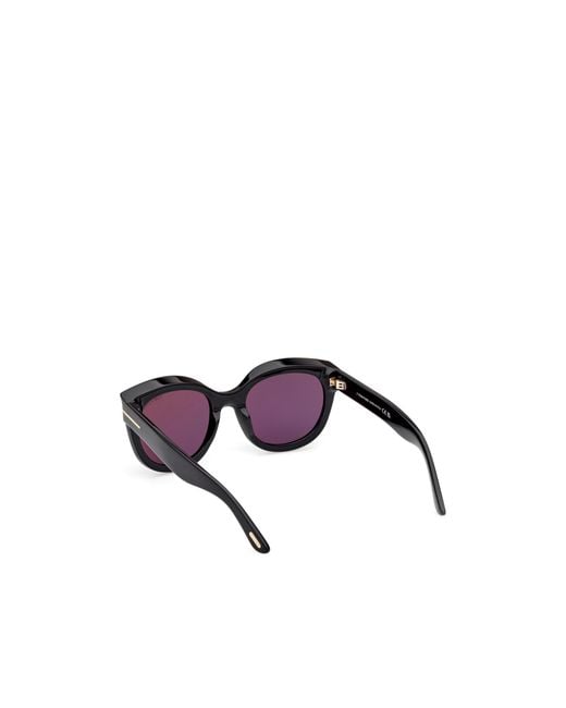 Tom Ford Purple Full-Frame Sunglasses