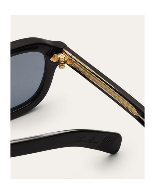 Loro Piana White André Sunglasses