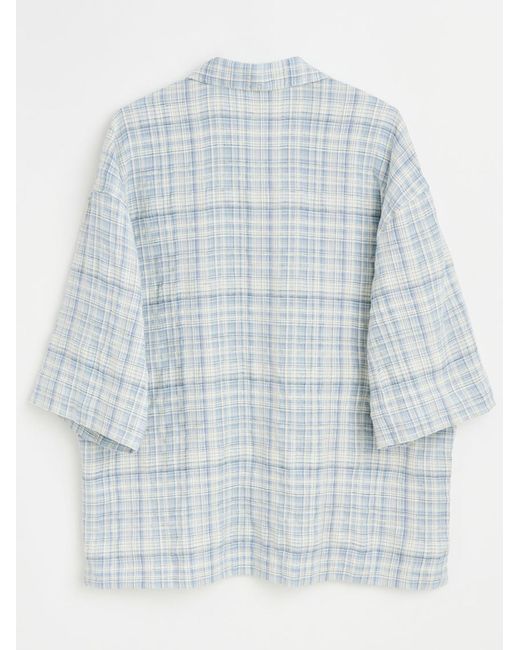 sunflower Blue Plaid Shirt for men