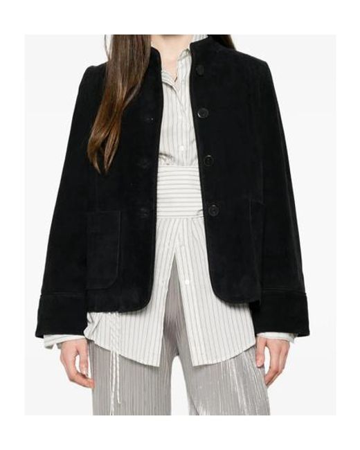 Forte_forte Black Long-Sleeve Casual Jacket