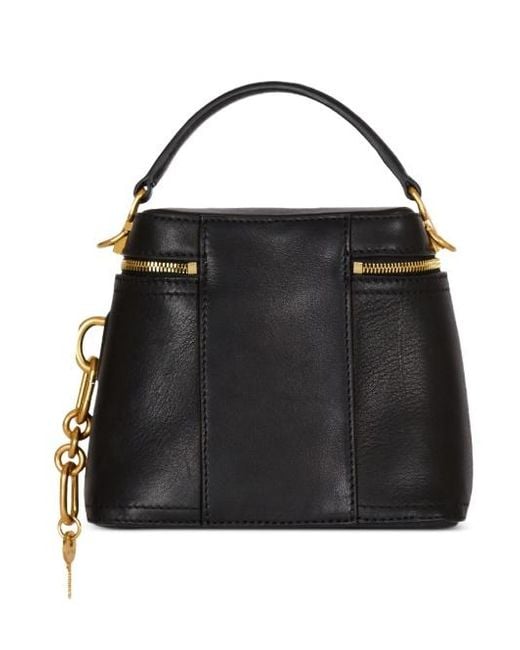 Balmain Black Pulse Vanity Handbag