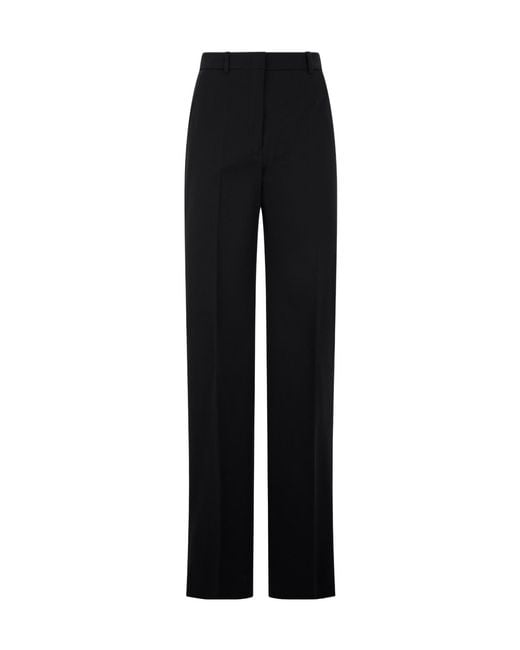Max Mara Black Casual Trousers With Belt Loops