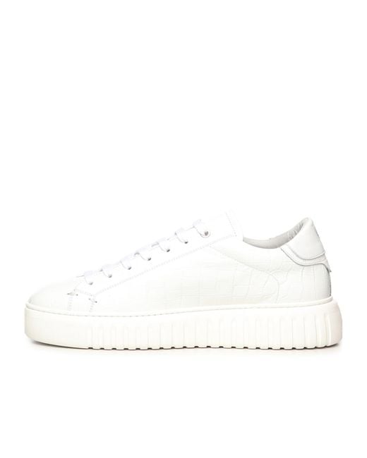 Giuliano Galiano White Mars Low-Top Sneakers for men