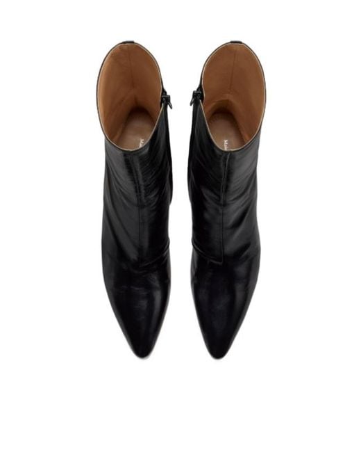 Maison Margiela Black Heel-Less Ankle Boot