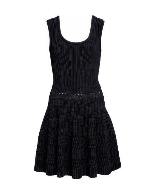 Alaïa Black Knitted Dress