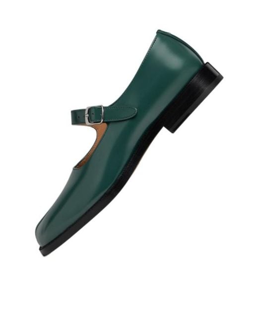 Maison Margiela Blue Tabi Mary-Janes