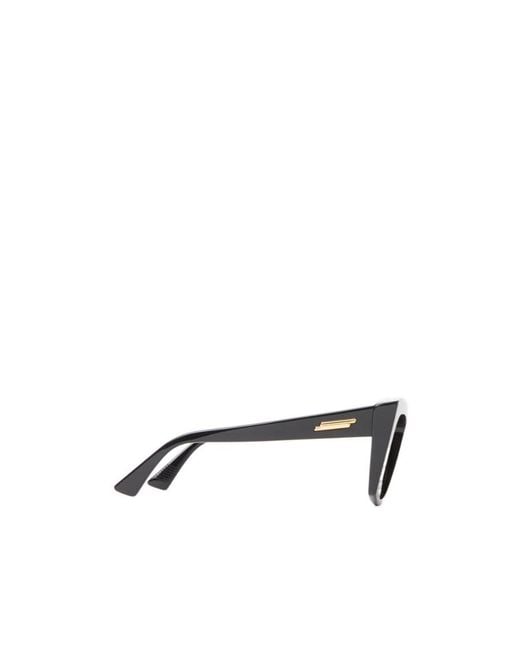 Bottega Veneta Gray Eyewear Square Frame Sunglasses