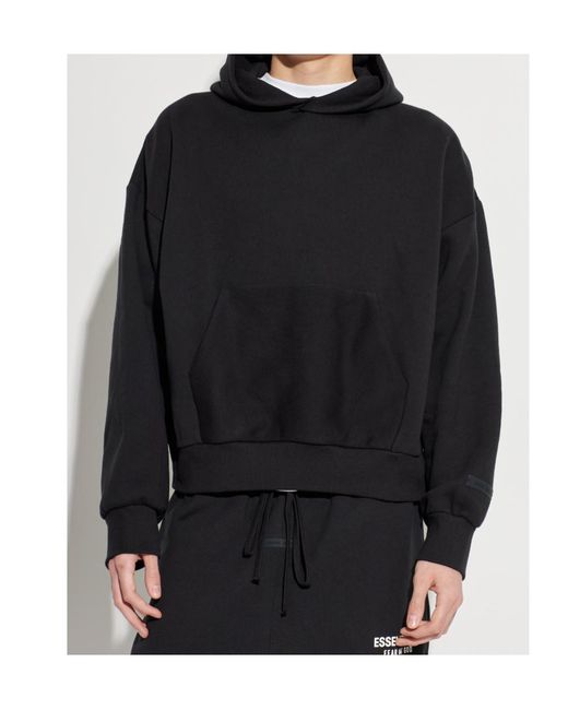 Fear Of God Blue Jersey Hoodie for men