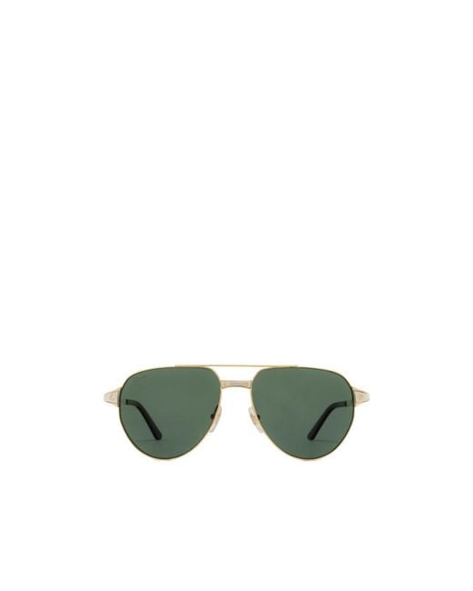 Cartier Green Aviator Sunglasses for men