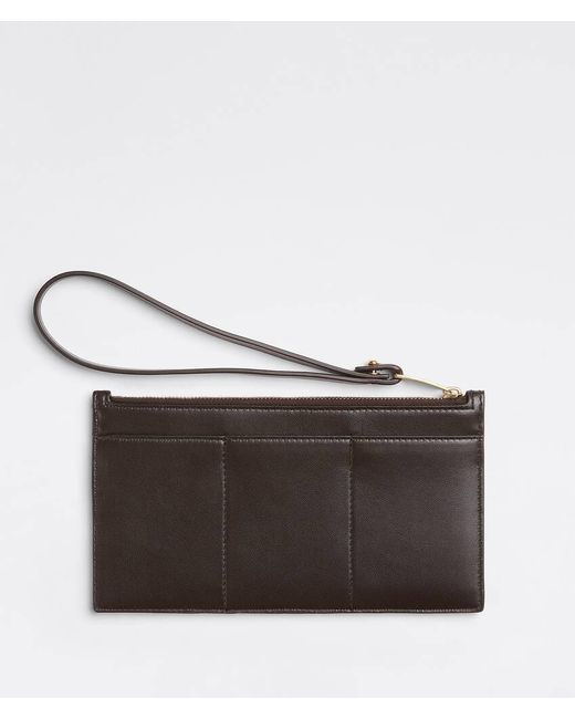 Bottega Veneta White Maxi Intrecciato Cardholder