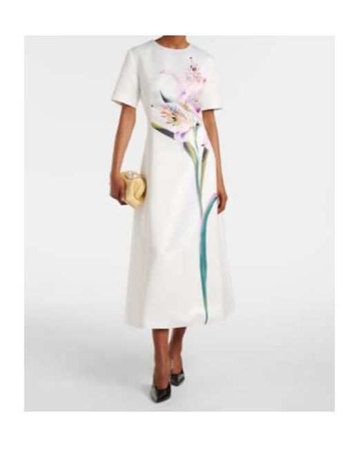 Leo White Caroline Floral Midi Dress