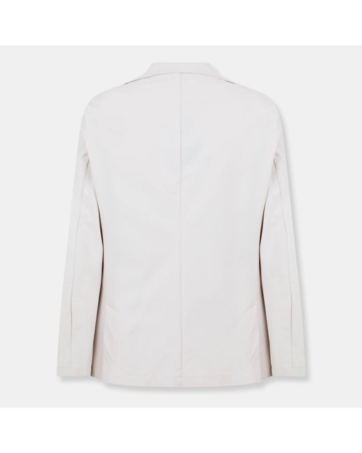 Boss White Single-Breasted Blazer for men