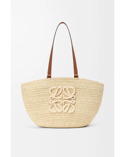 Loewe Natural Medium Eclipse Woven Bag
