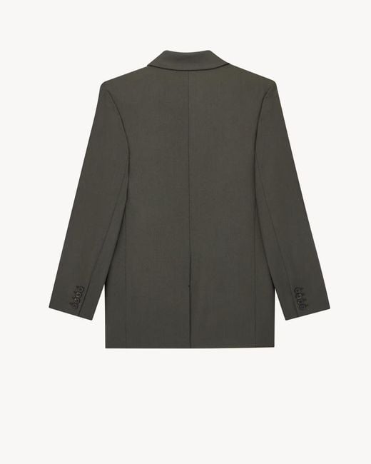 Saint Laurent Green Short Jacket