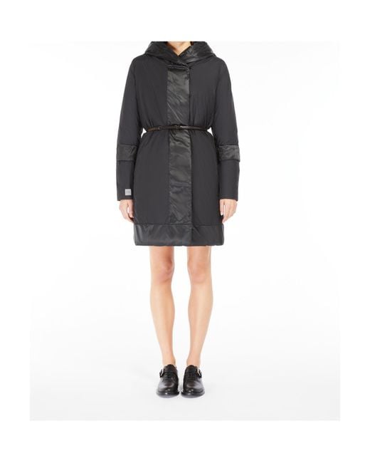 Max Mara Gray The Cube Novef Quilted Down Coat