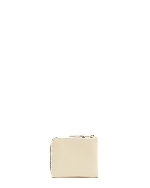 Comme des Garçons Natural Comme Des Garçons Wallet Zip Around Wallet for men