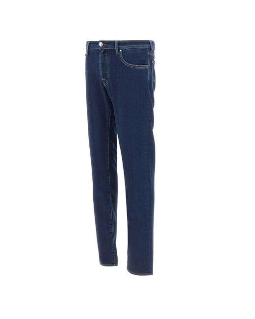 Jacob Cohen Blue Slim-Fit Jeans for men