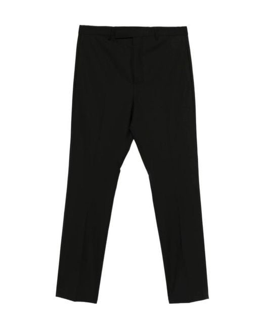 Rick Owens Black Tailored Trousers for men