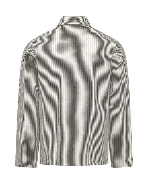 Givenchy Gray Stripe-Print Jacket for men