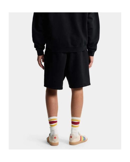 DSquared² Black Signature Relax Fit Shorts for men