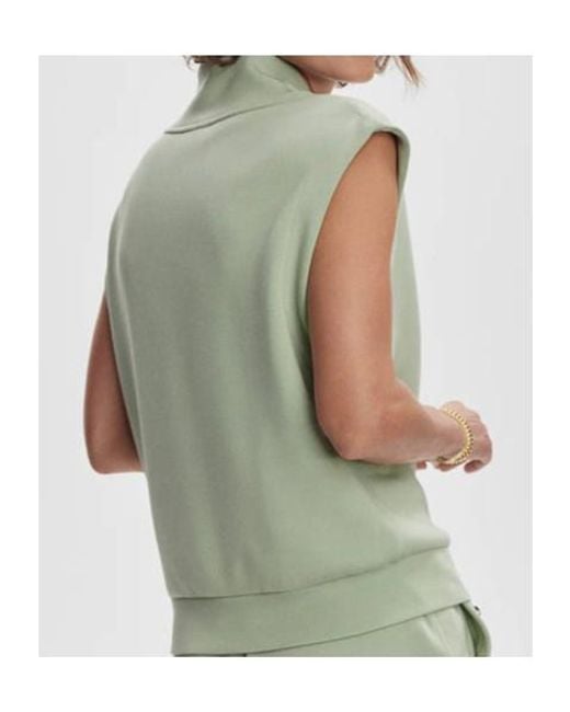 Varley Green Sleeveless Pullover