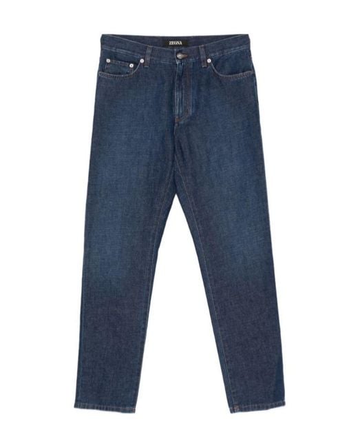 Zegna Blue City Jeans for men