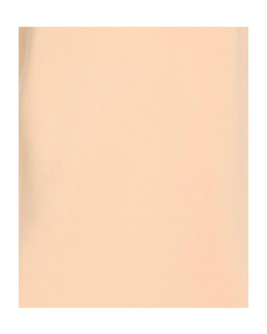 Sportmax Natural Sleeveless Fitted Dress