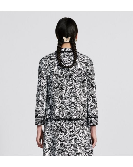 Dior Gray Cropped Jacket