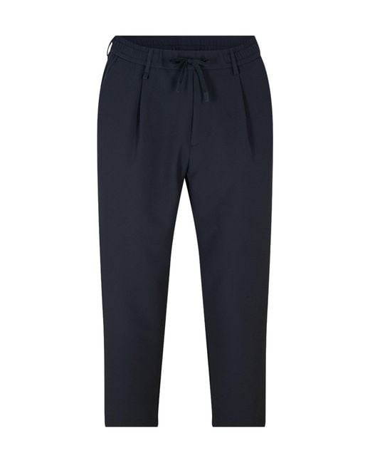 Boss Blue Versatile Straight-Leg Pants for men