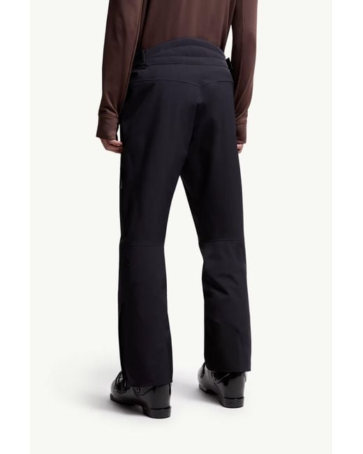 Moncler Blue Grenoble Padded Ski Trousers for men