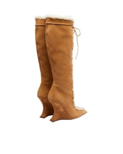 Paris Texas Brown Versatile Knee-High Boots