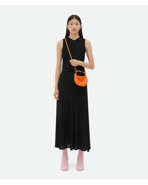 Bottega Veneta Orange Mini Sardine Crossbody Bag