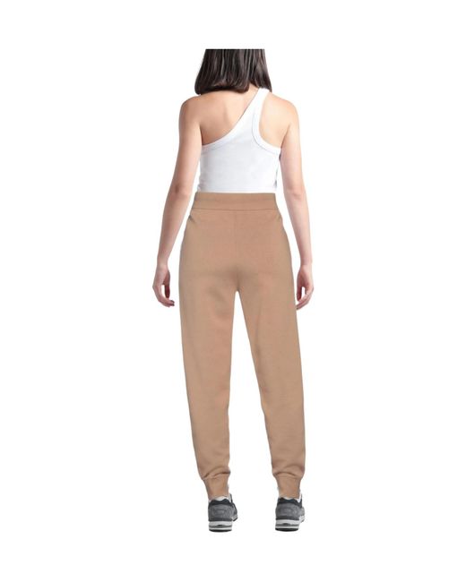 Burberry Natural Casual Trousers