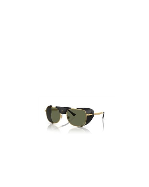 Persol Green Pilot-Frame Sunglasses for men