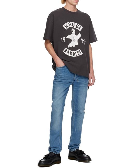 Ksubi Black Baddies Ekcess Ss Tee Faded for men