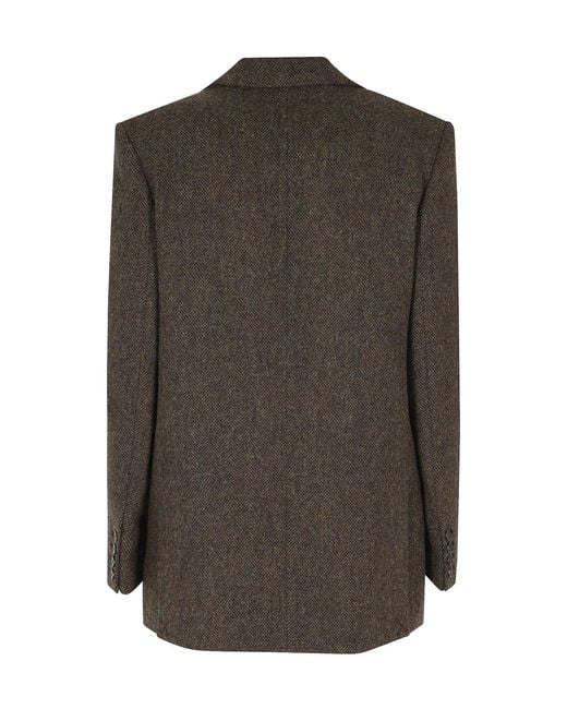Soeur Brown Single-Breasted Blazer