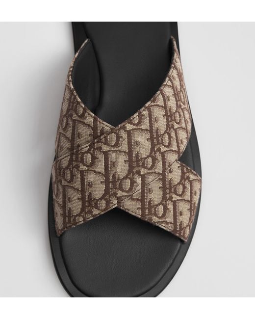 Dior Brown Rivage Sandal for men