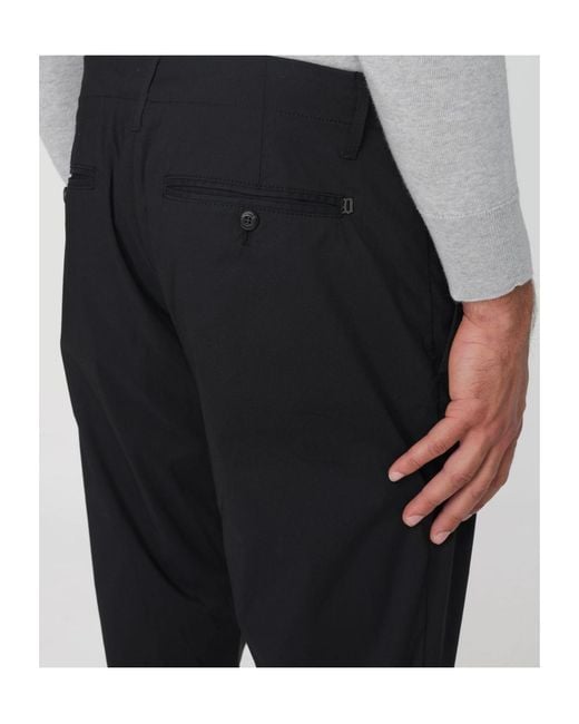 Dondup Blue Slim Cropped Pants for men
